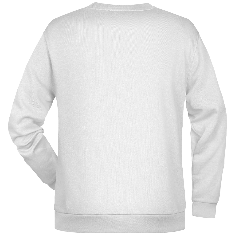 Sweat-Shirt in weiß, DRK-Rundlogo