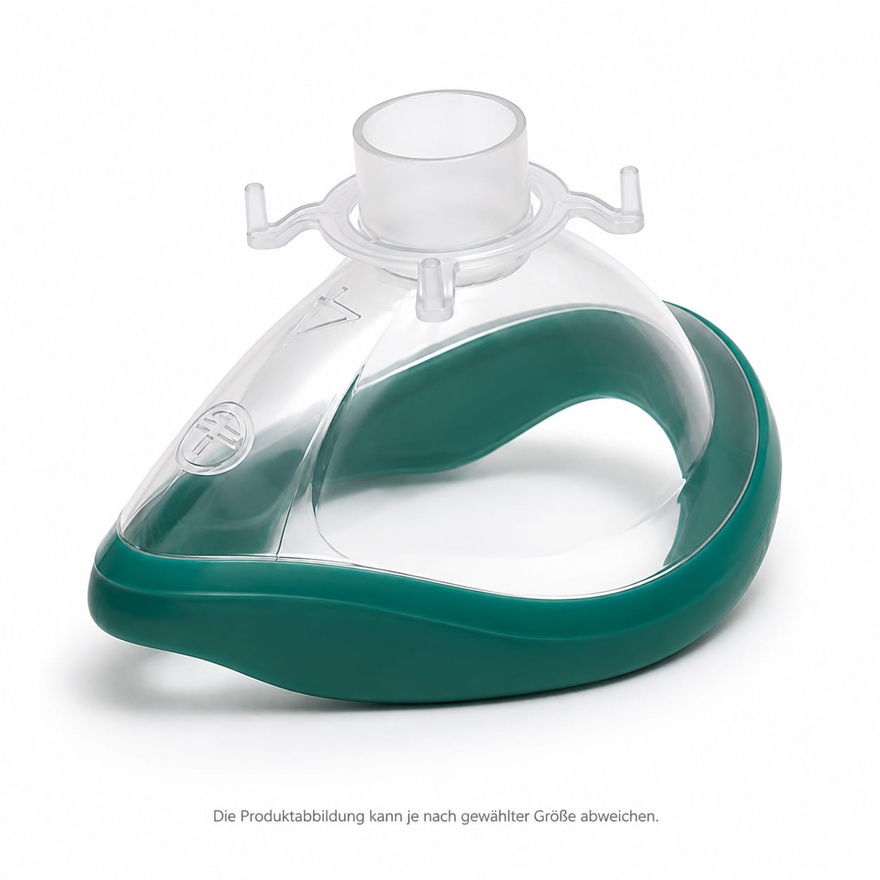 ClearLite™ Anästhesie-Gesichtsmaske mit Hakenring - Packung à 20 Stück