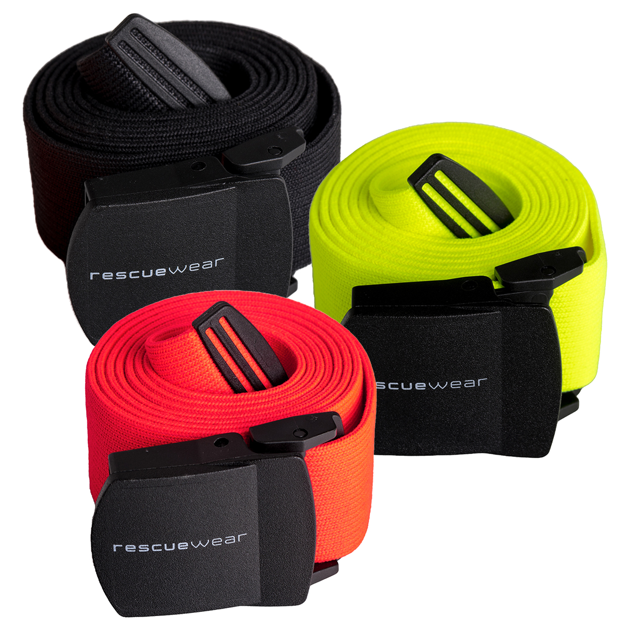 Anschnall- / Sicherheitsgurt für Autos in 25 mm BETA BIOTHANE® – neon  orange – Collar & Leash