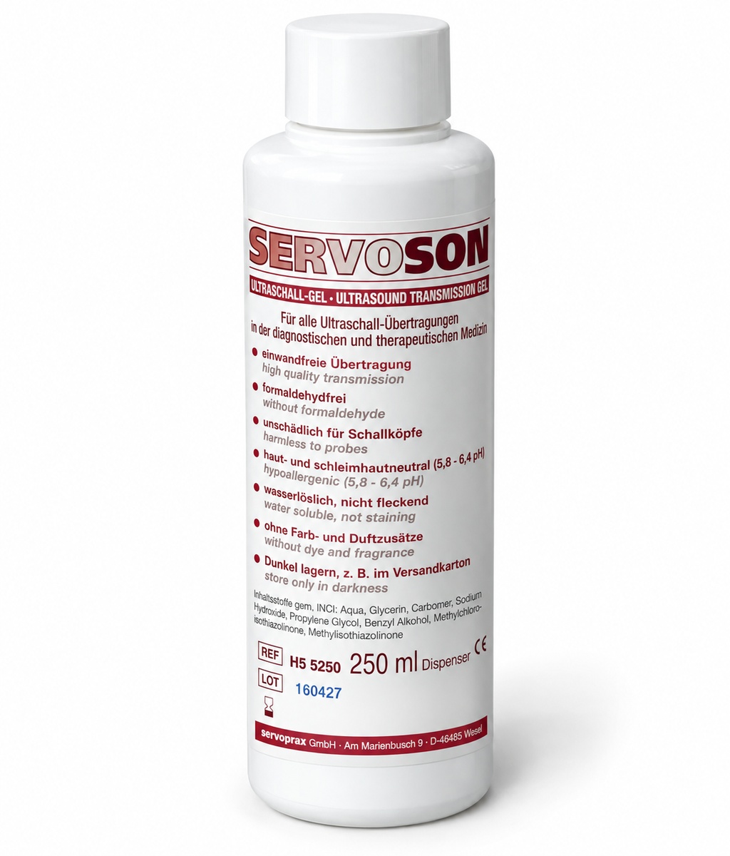 Ultraschall-Gel 250 g Disperderflasche
