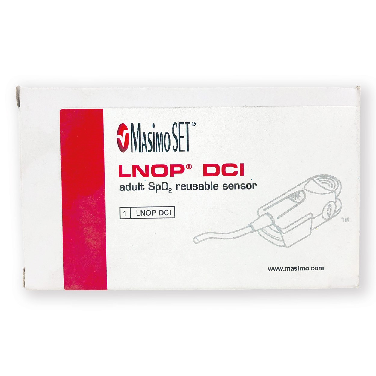 MASIMO LNOP DCI adult SpO² reusable sensor - 1269