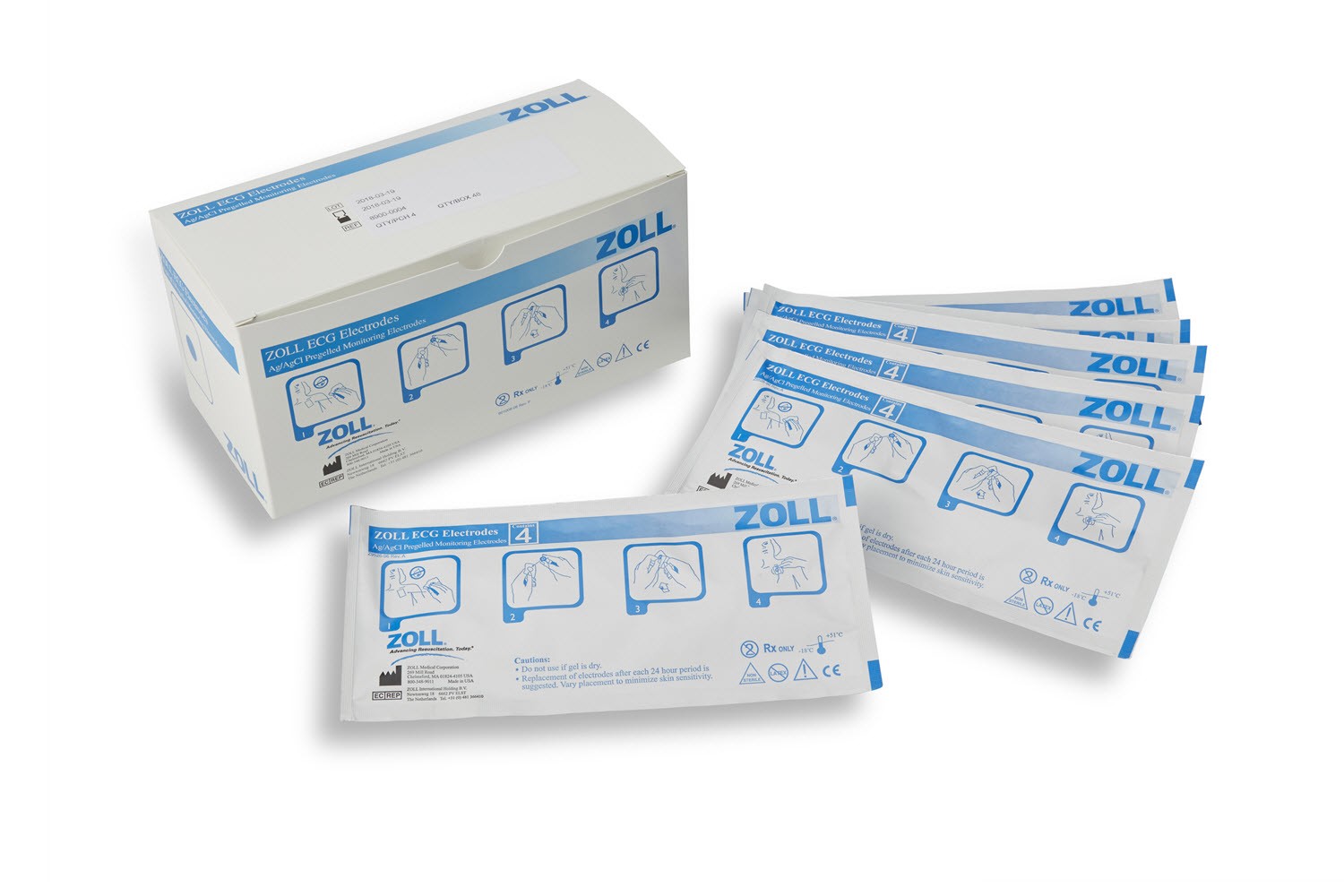 EKG Elektroden, 480 Stück