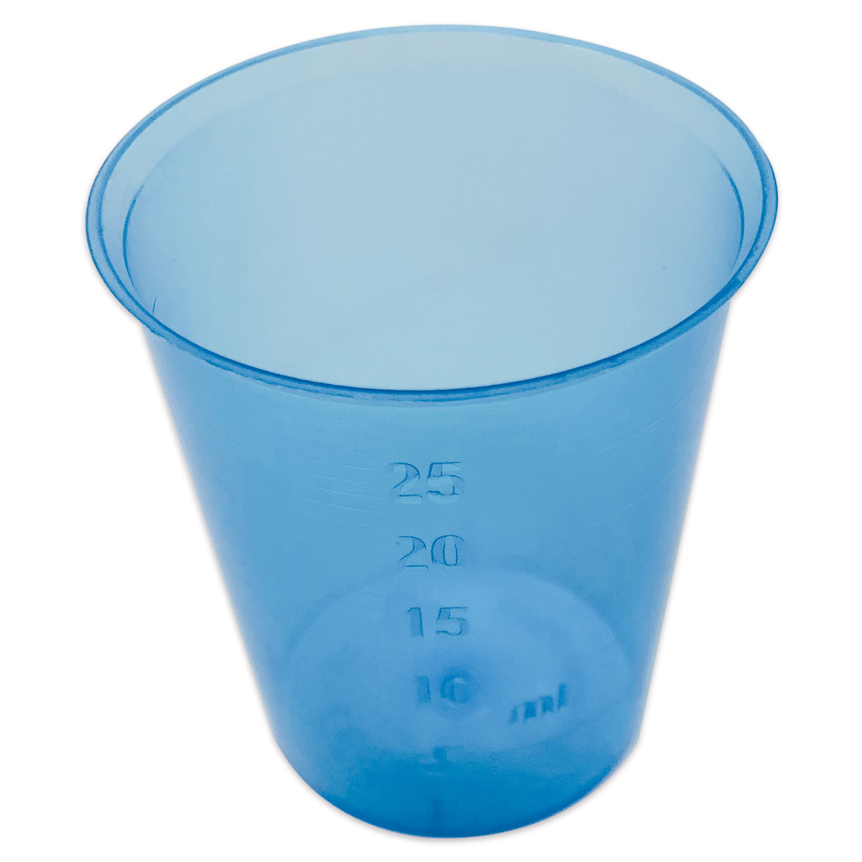 Medikamentenbecher in blau - Beutel à 80 Stück Medikamentenbecher in blau - Beutel à 80 Stück