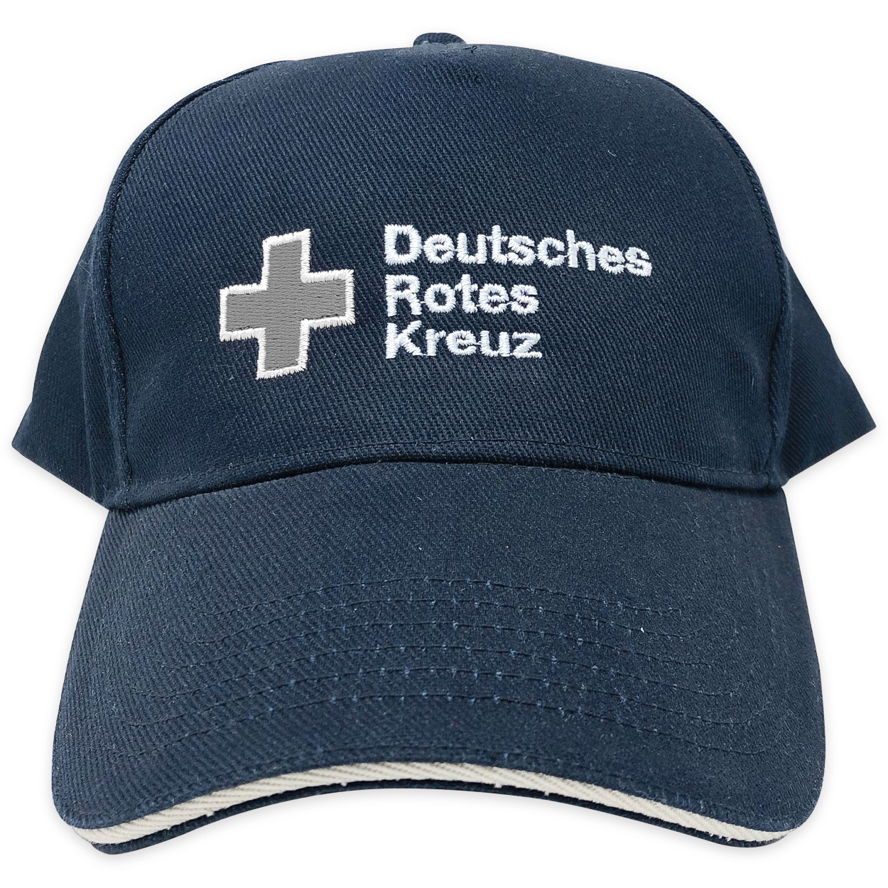 Baseball-Cap blau mit DRK Kompaktlogo