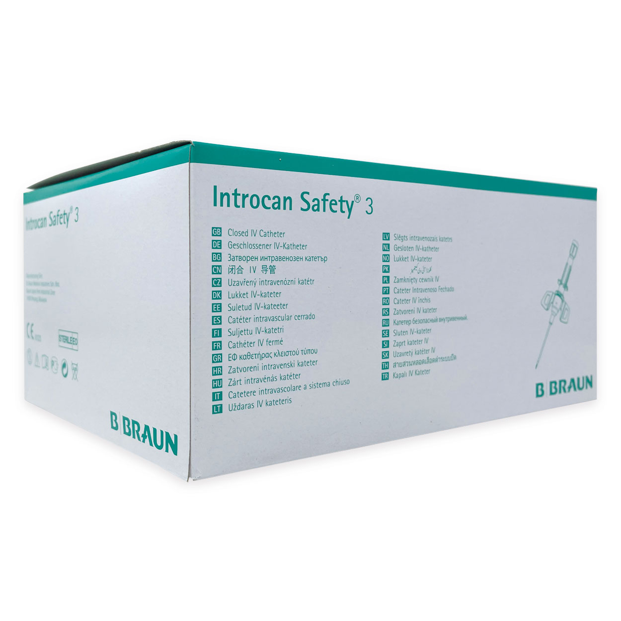 Introcan Safety® 3 1,70 x 50 mm G 16 in grau - Packung à 50 Stück