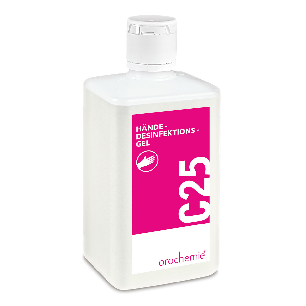 Oro C25 Händedesinfektionsgel 500 ml - Karton à 12 Stück Oro C25 Händedesinfektionsgel 500 ml - Karton à 12 Stück