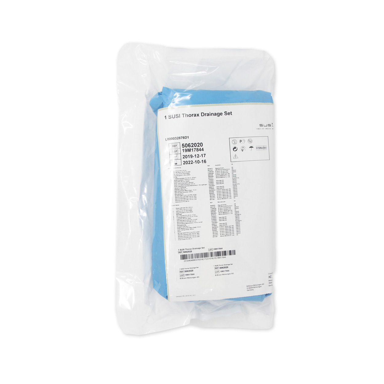SUSI® Thorax-Drainage-Set SUSI® Thorax-Drainage-Set