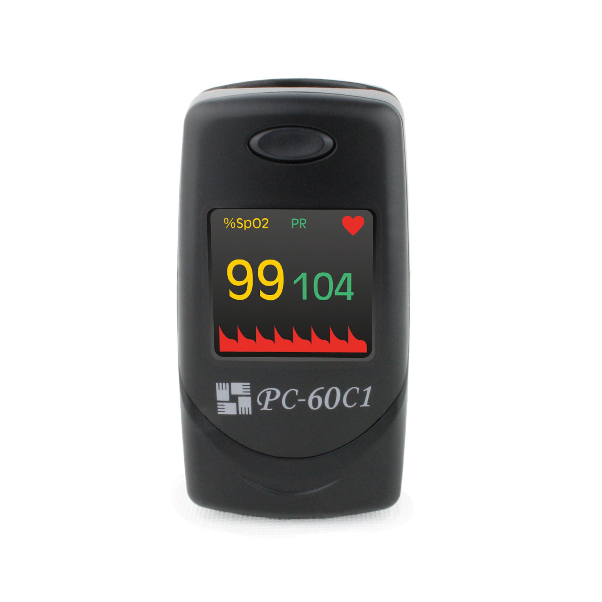 Fingerpulsoximeter PC-60C PRO in schwarz