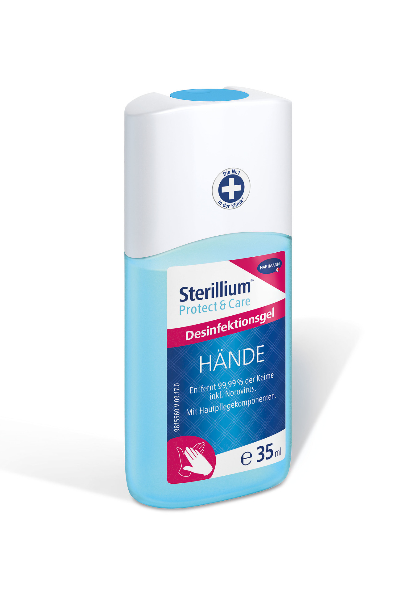 Sterillium® Protect & Care Desinfektionsgel - 35 ml-Flasche