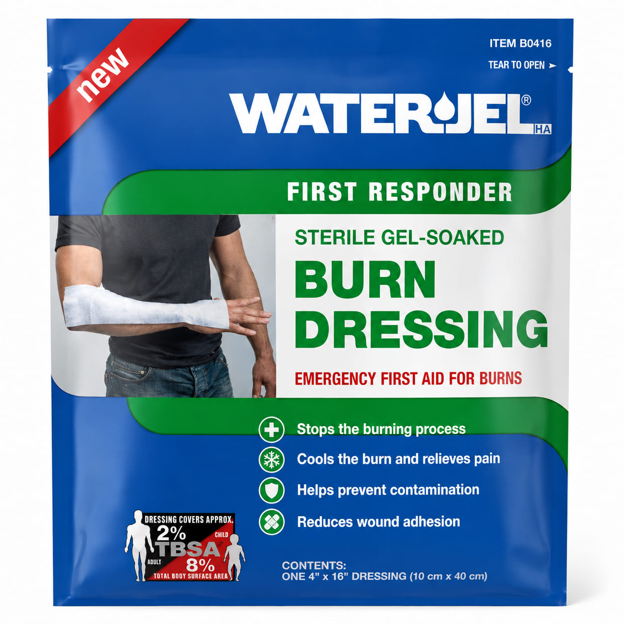 WATER-JEL® Kompresse 10 x 40 cm