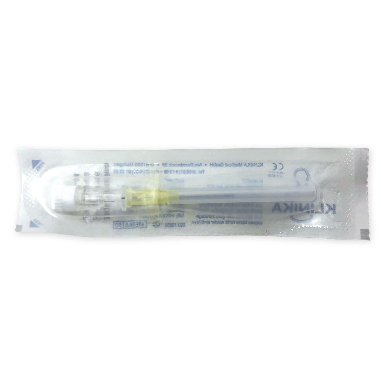 KLINIJECT® Venenverweilkanüle ohne Injektionsventil 26 G KLINIJECT® Venenverweilkanüle ohne Injektionsventil 26 G