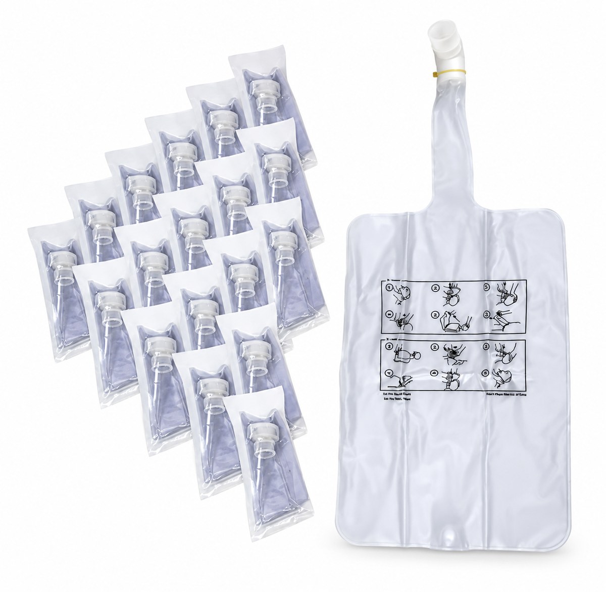Einmal-Luftwege für Little Anne - Packung à 96 Stück