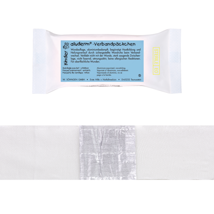 aluderm® Kinder Verbandpäckchen mittel