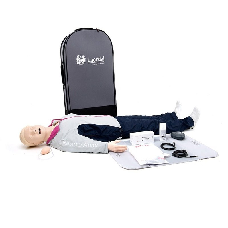 Resusci® Anne QCPR® AW Ganzkörper in Trolley Koffer Airwaykopf