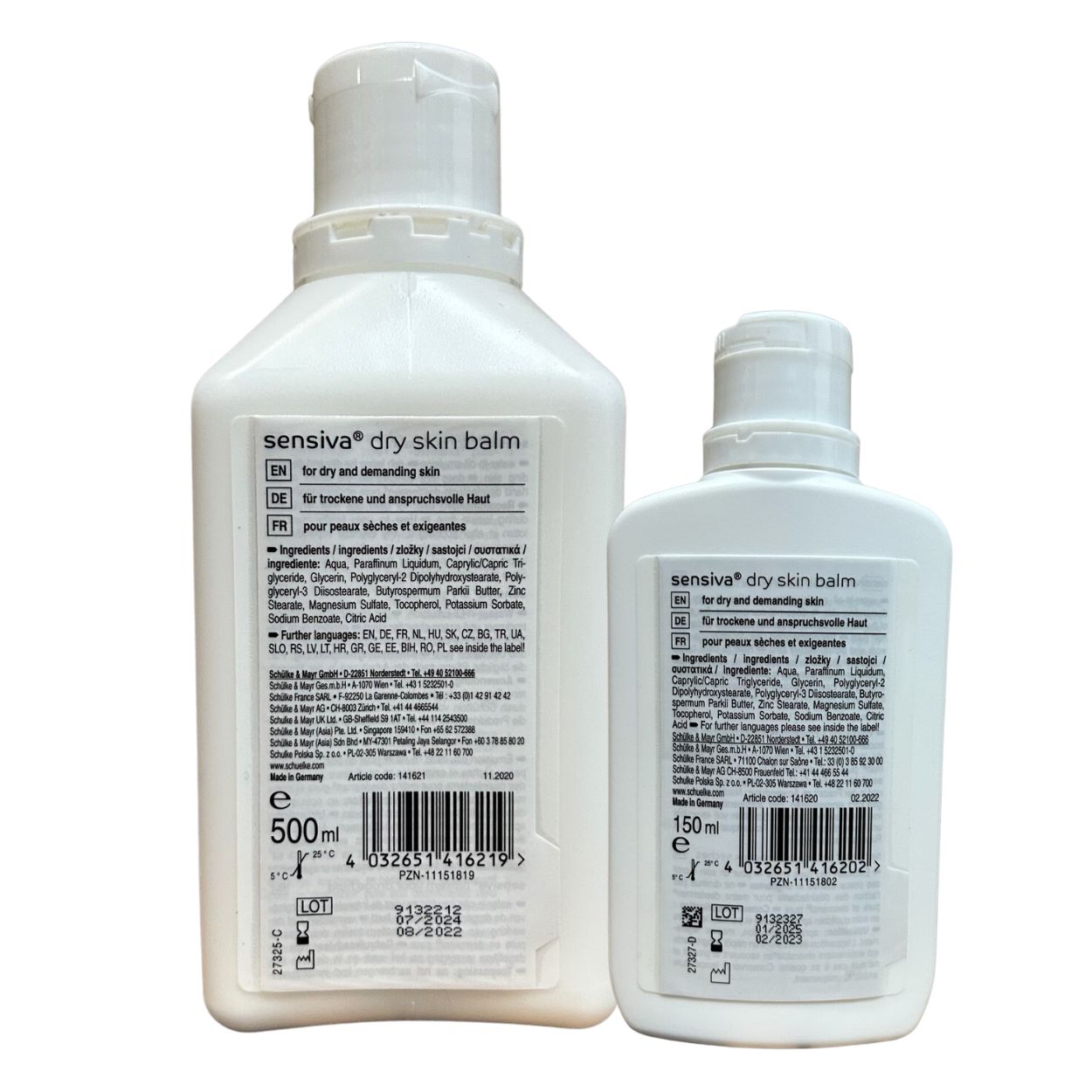 sensiva dry skin balm - 150 ml Tube sensiva dry skin balm - 150 ml Tube