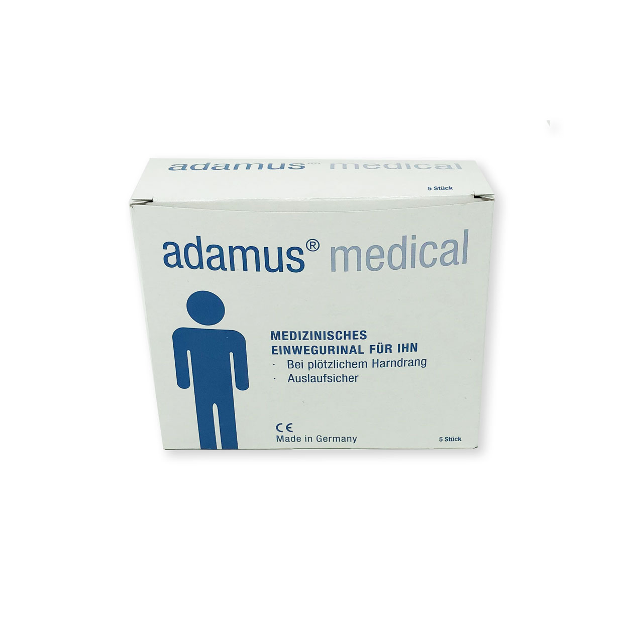 Adamus Taschen-Örtchen Männer 750 ml - 5er Pack