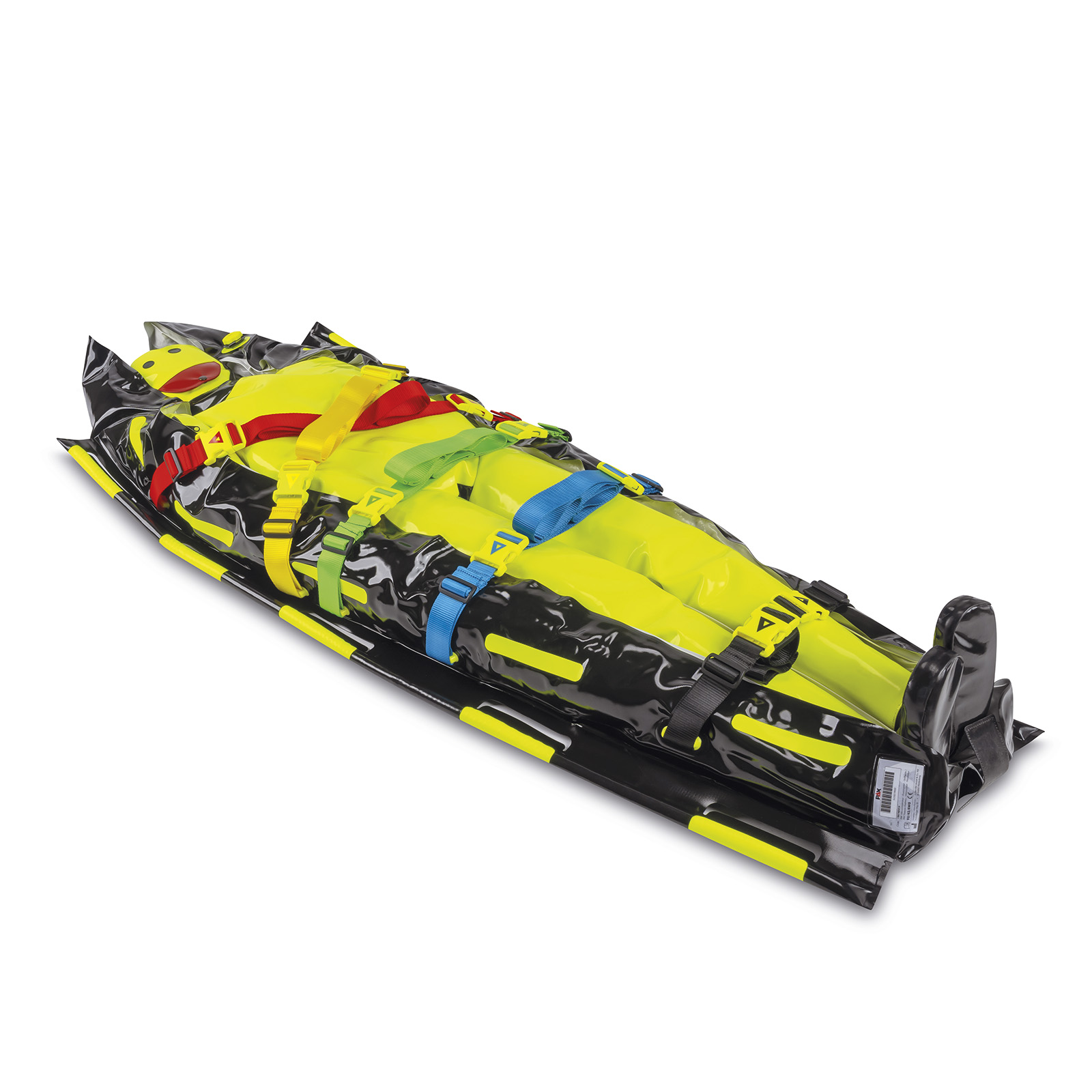 Vakuummatratze - MummyMat - Griffleiste, PAX Flex-Tec in grau