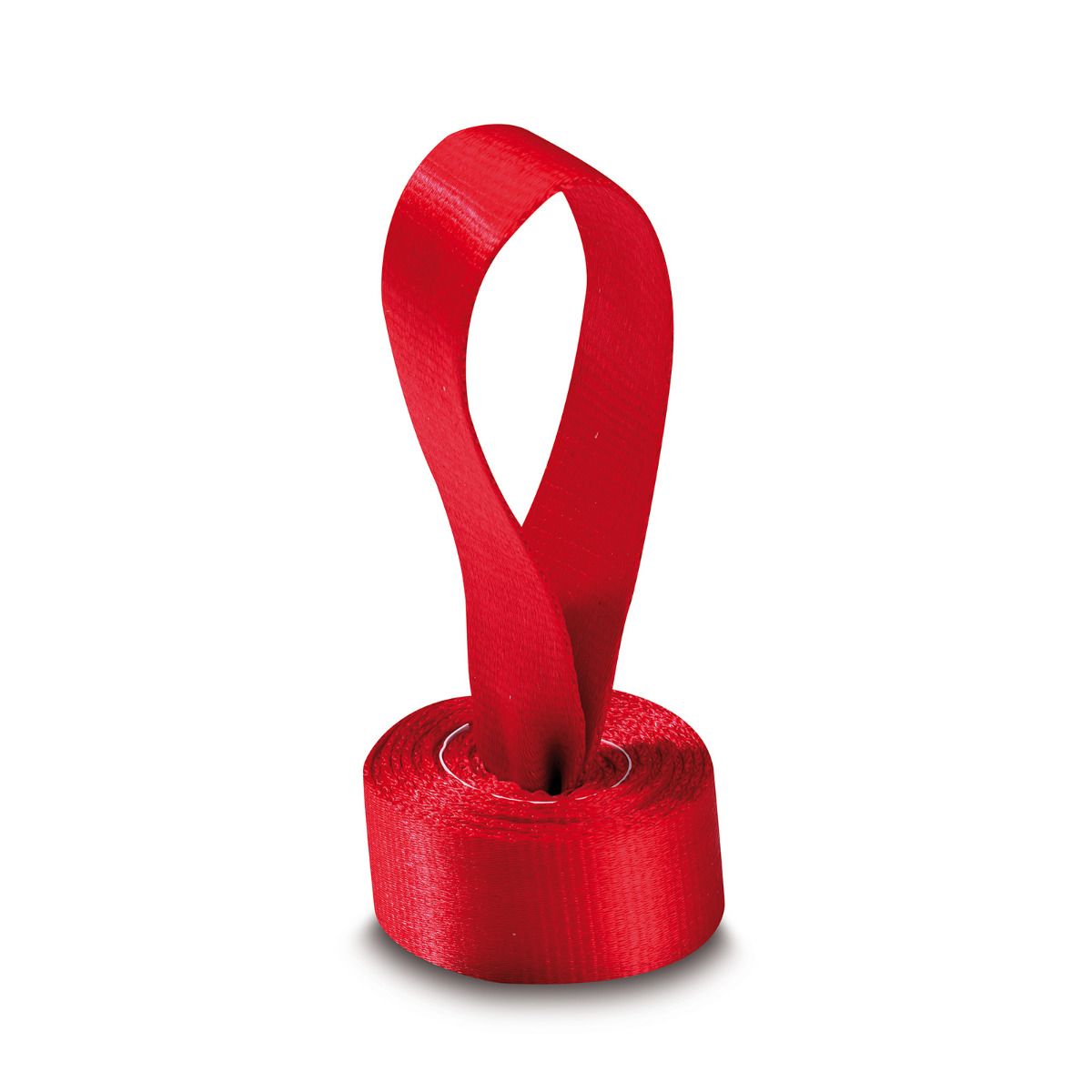 Bandschlinge in rot, 80 cm