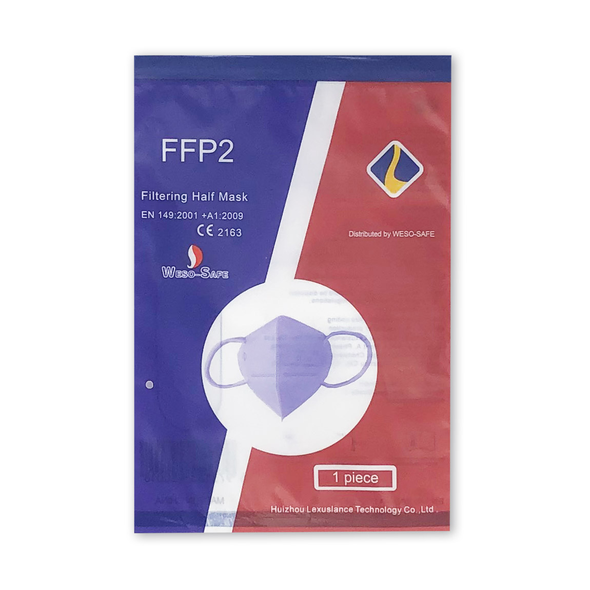 FFP2 Atemschutzmaske Lexuslance LK-003 - einzeln verpackt FFP2 Atemschutzmaske Lexuslance LK-003 - einzeln verpackt