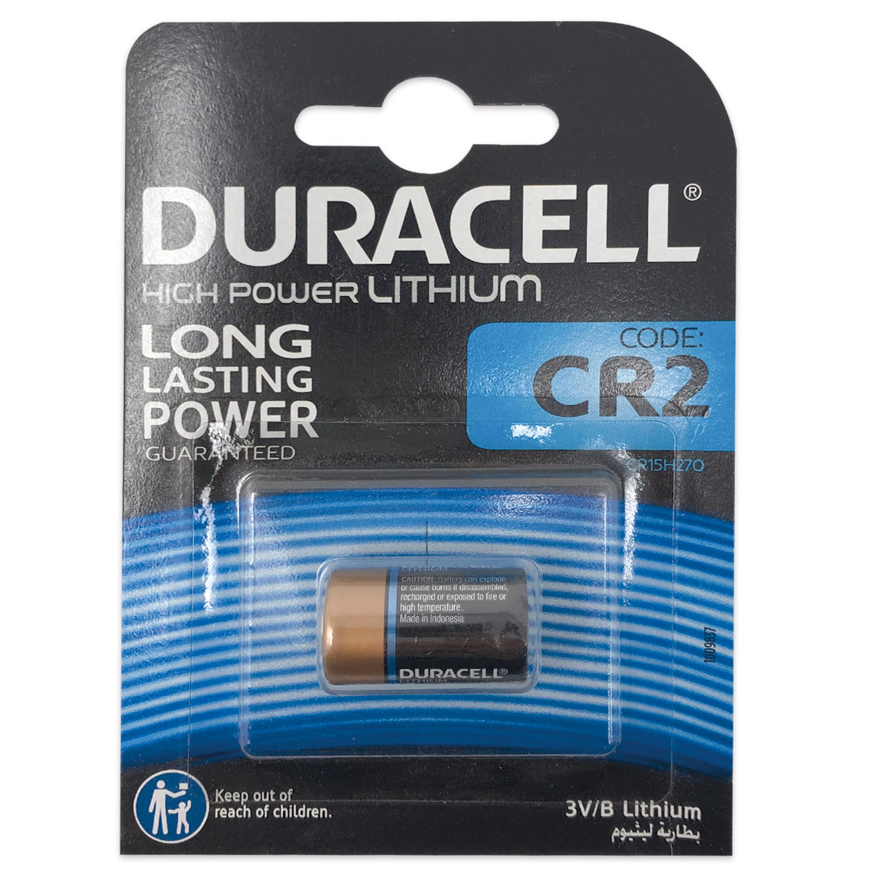 Batterie Duracell Lithium CR2 3 Volt