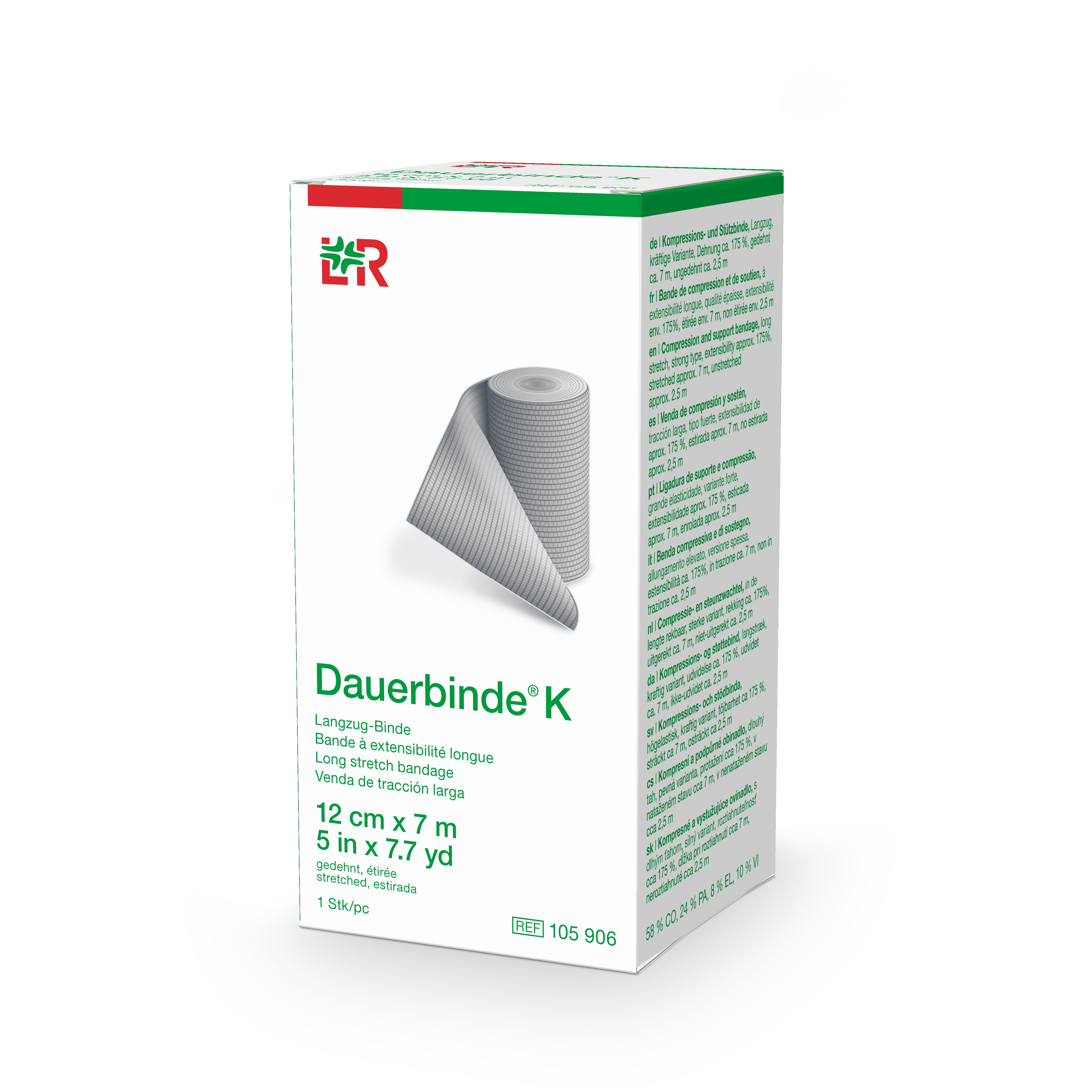 Dauerbinde® K 12 x 7 cm