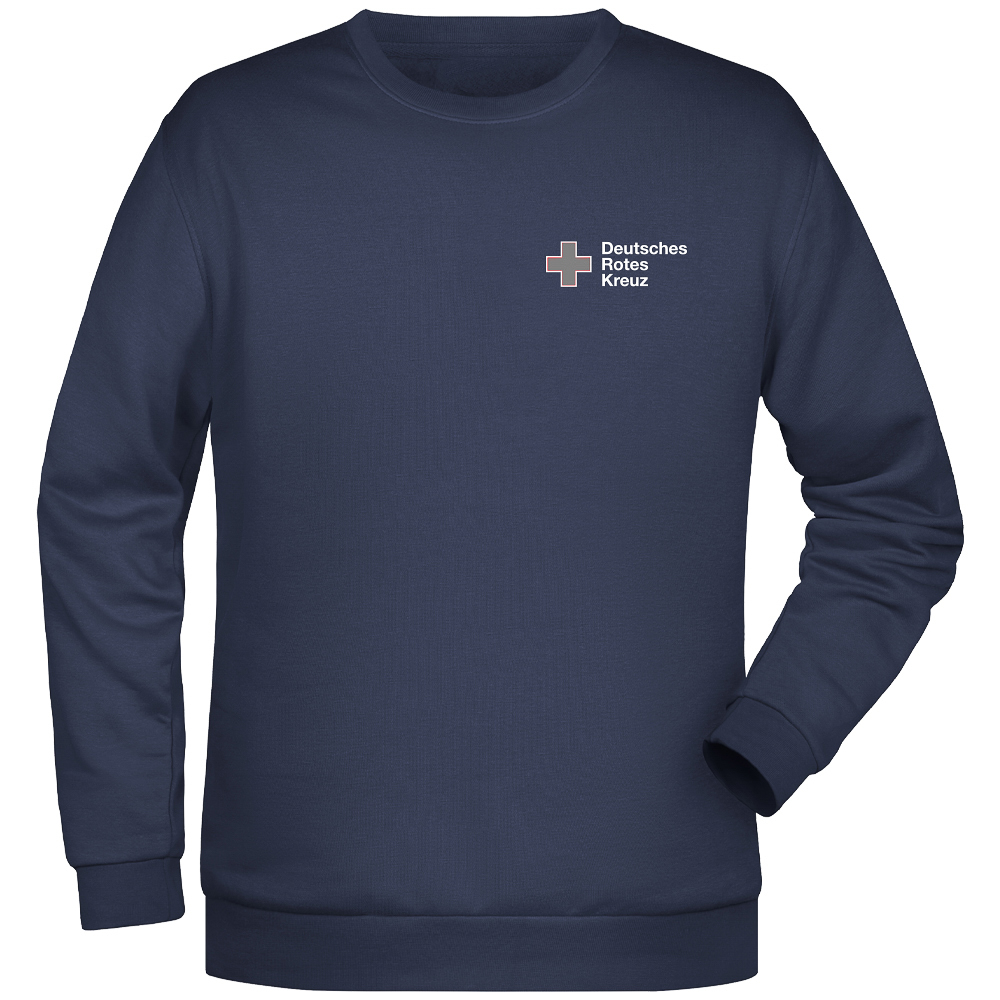 DRK Sweatshirt Unisex navy Logo Stick