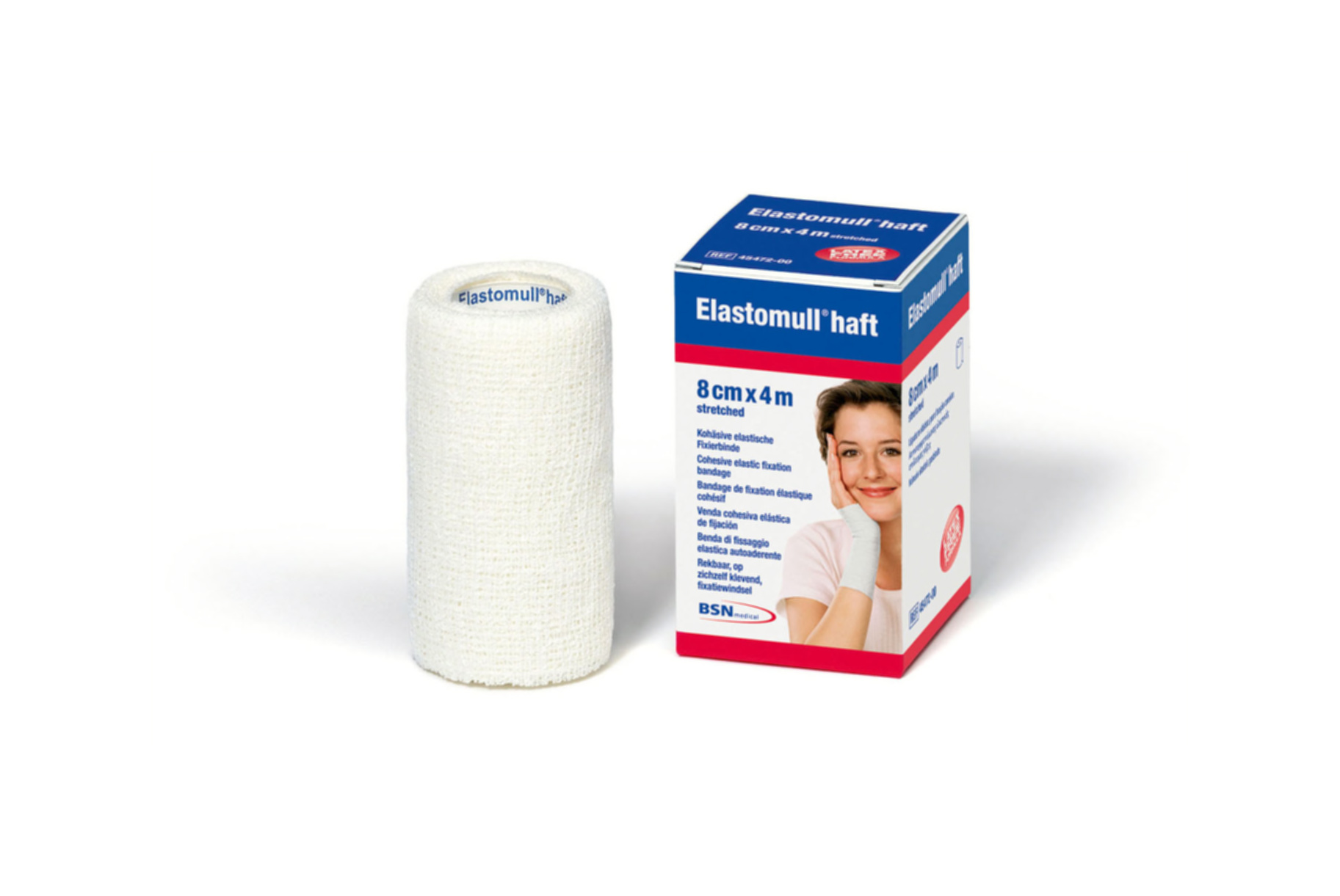 Elastomull Haft Fixierbinde 6 cm x 4 m - Packung mit 10 Stück Elastomull Haft Fixierbinde 6 cm x 4 m - Packung mit 10 Stück