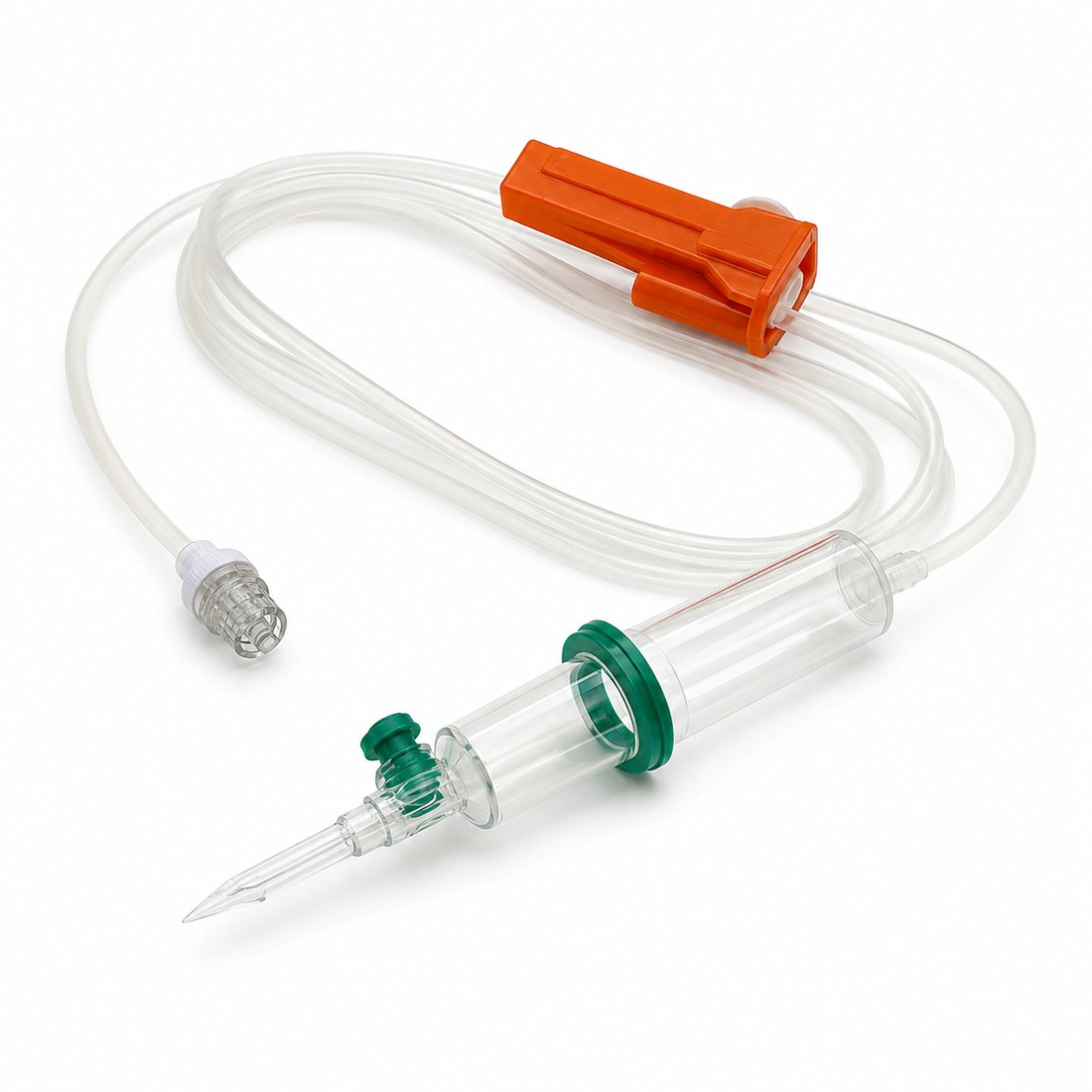 Infusionssystem SOLUFLO AIR-STOP P, 180 cm, Flüssigkeitsfilter 15µm - Karton à 100 Stück