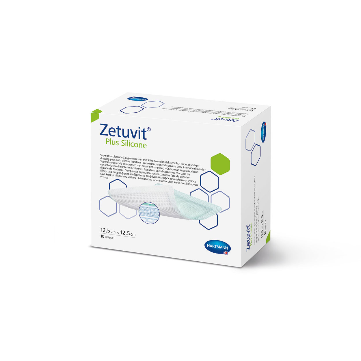 Zetuvit® Plus Silicone steril