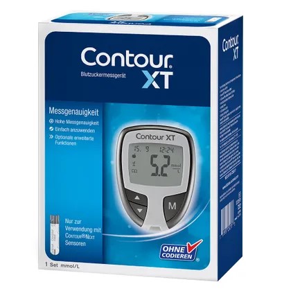 Blutzuckermessgerät Ascensia Contour XT - mmol/l