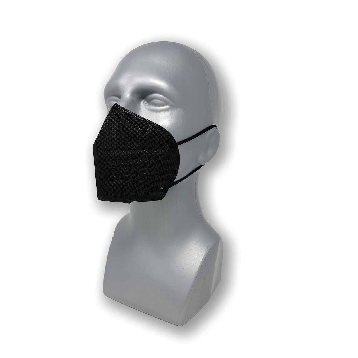 FFP2 Atemschutzmaske in schwarz