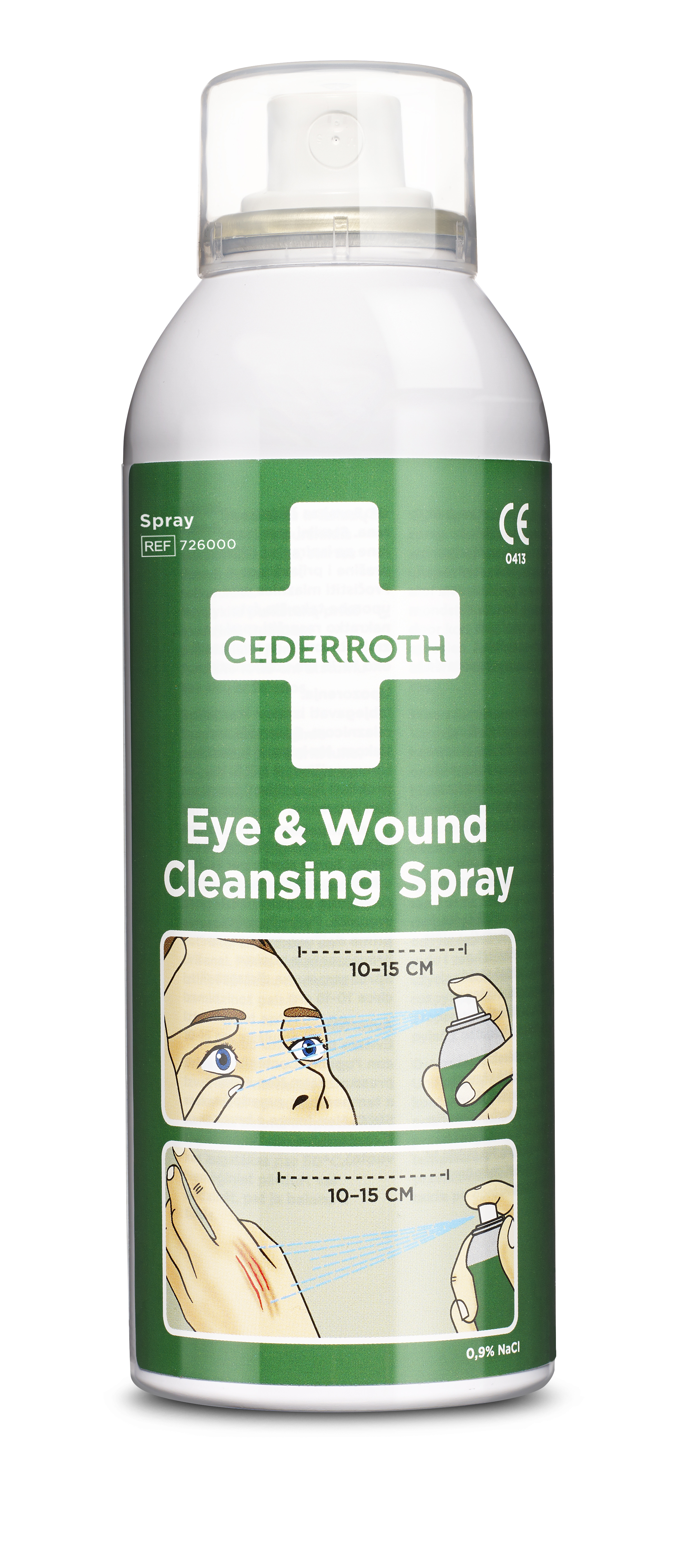 CEDERROTH Eye & Wound Cleansing Spray - 150 ml Dose