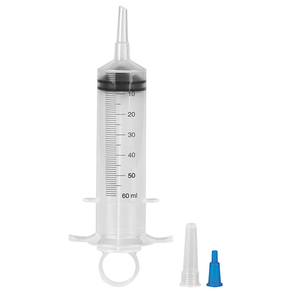 Wund- und Blasenspritze inkl. Luer Adapter, 50 / 60 ml, Steril verpackt - Packung à 50 Stück Wund- und Blasenspritze inkl. Luer Adapter, 50 / 60 ml, Steril verpackt - Packung à 50 Stück