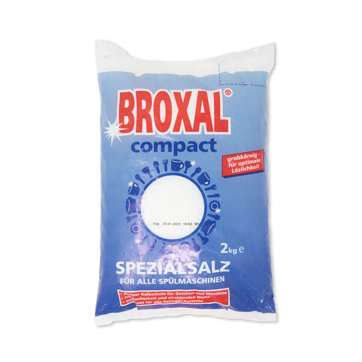 Broxal Regeneriersalz, grob 2 kg-Beutel