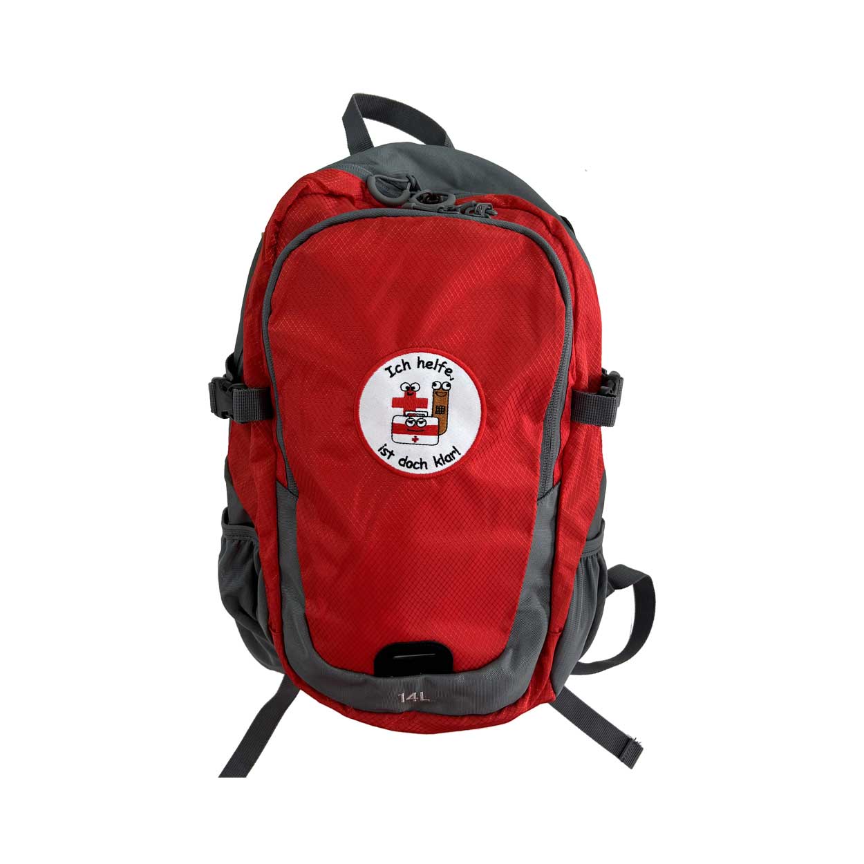 Pausensani-Rucksack zzgl. Füllung rot Pausensani-Rucksack zzgl. Füllung rot