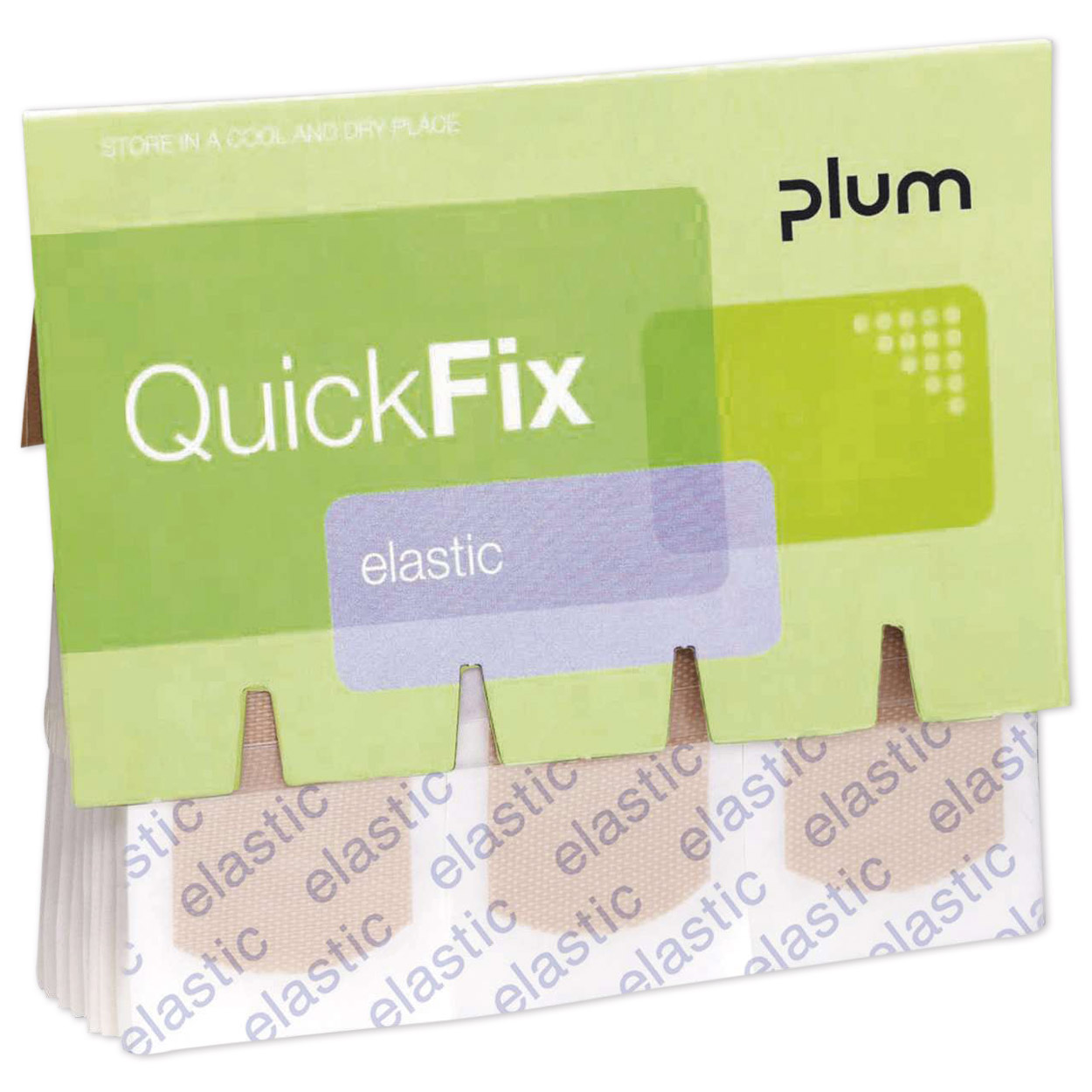 Elastic Refill mit 45 Pflastern für Pflasterspender QuickFix