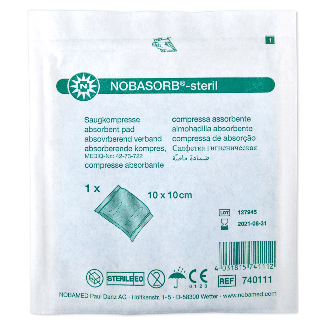 NOBASORB®-steril Wundkompresse