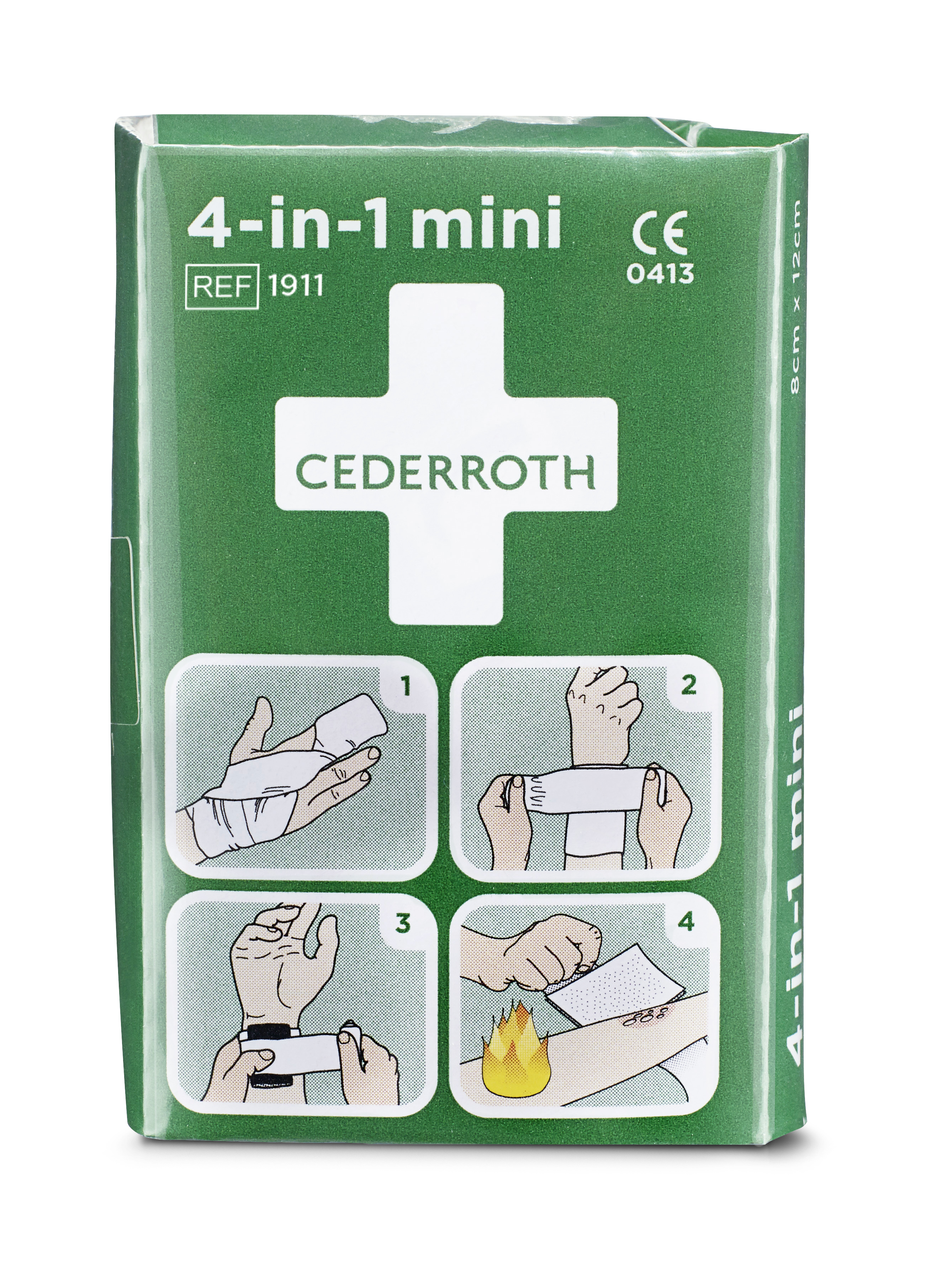 CEDERROTH 4-in-1 mini Blutstiller Wundverband