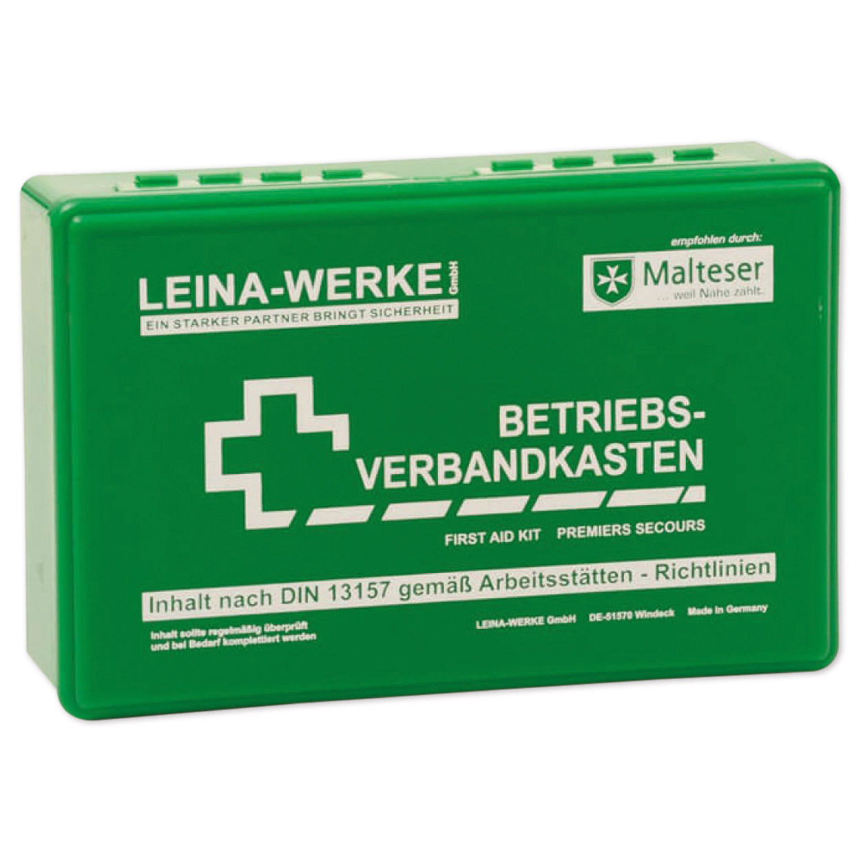 Betriebsverbandkasten - Klein, DIN 13157 in Folientasche