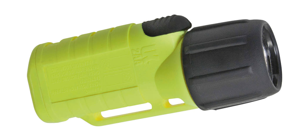 Helmlampe UK 2AA eLED ES, gelb