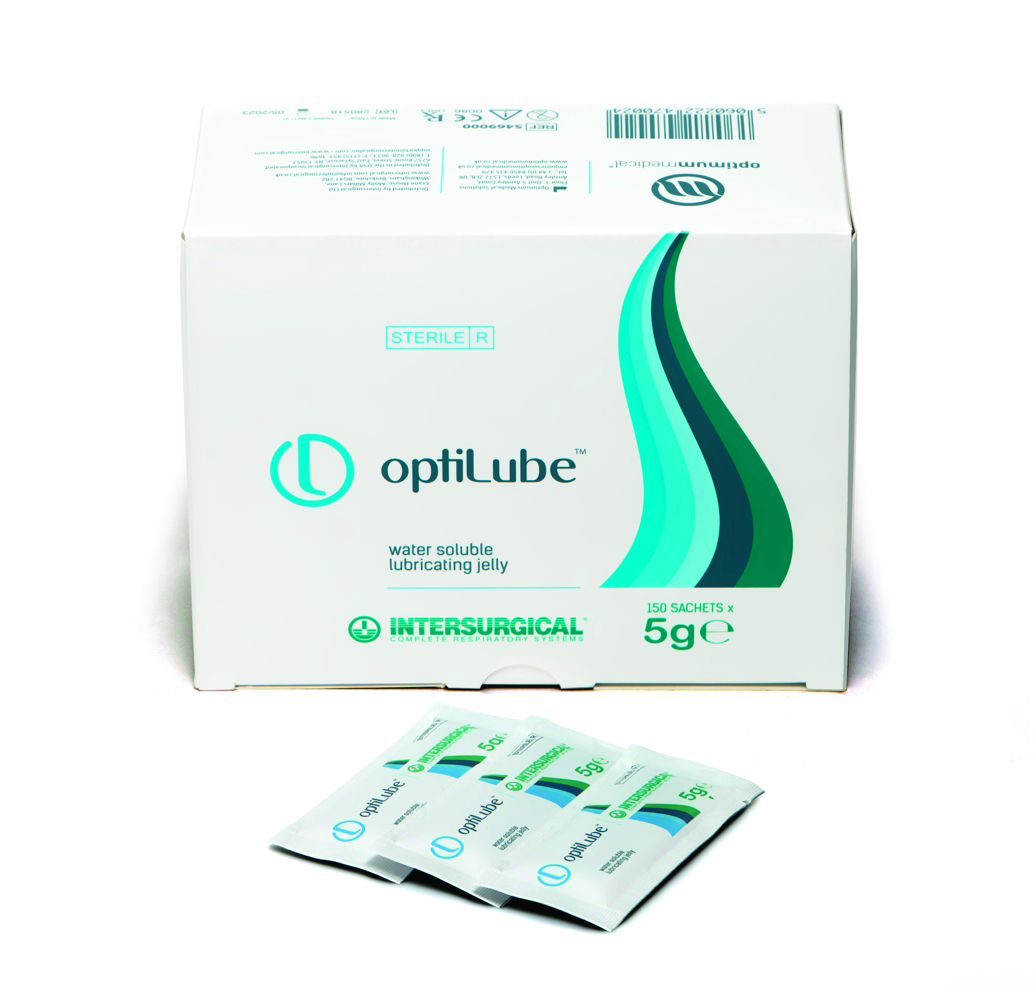 Intersurgical Optilube™ Tütchen mit Gleitmittel